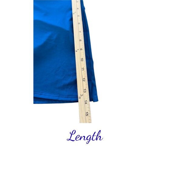 Athleta Women’s Skort Medium Blue Performance Tennis Skirt - Picture 5 of 9